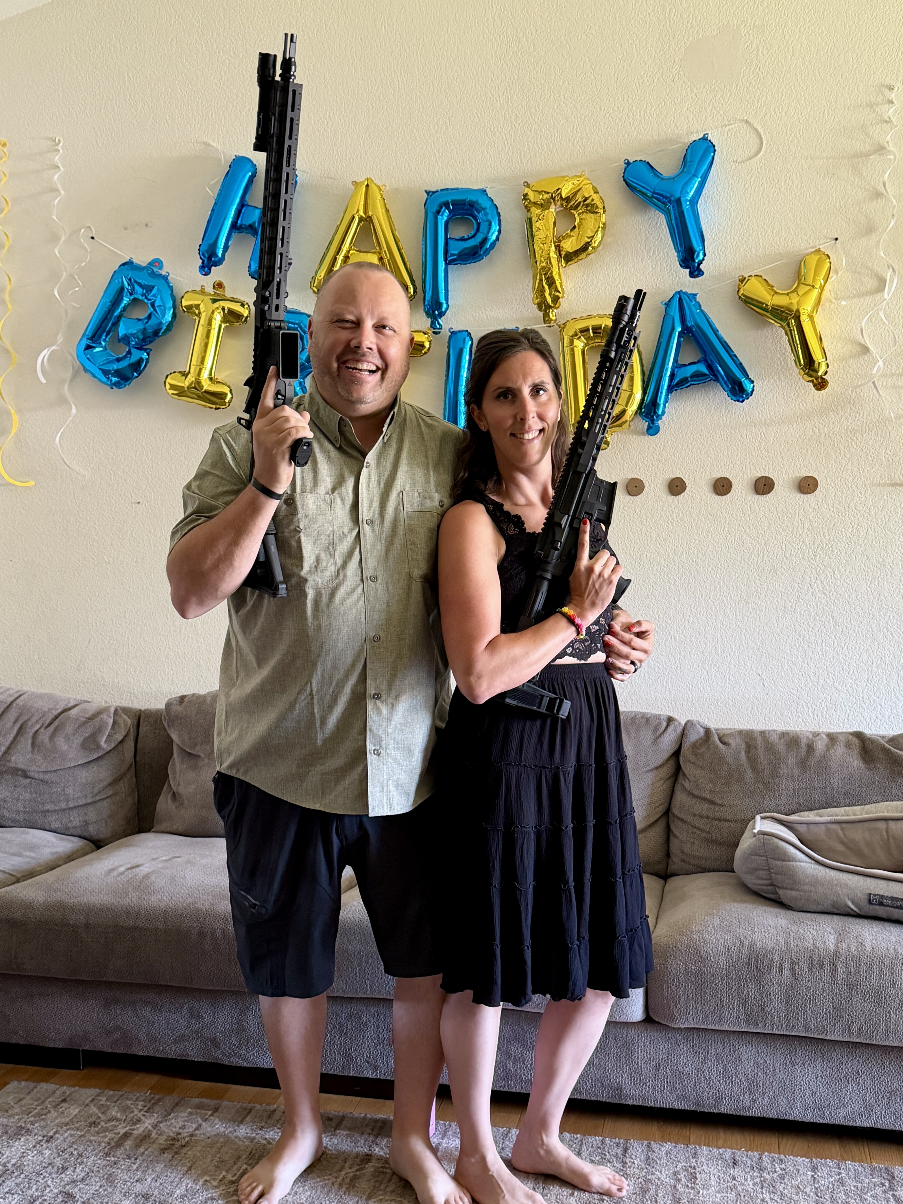 Derek & Carlin LeBlanc are proud Oregon gun owners, we spend a lot of time shooting and training near our home in Springfield, Oregon.
